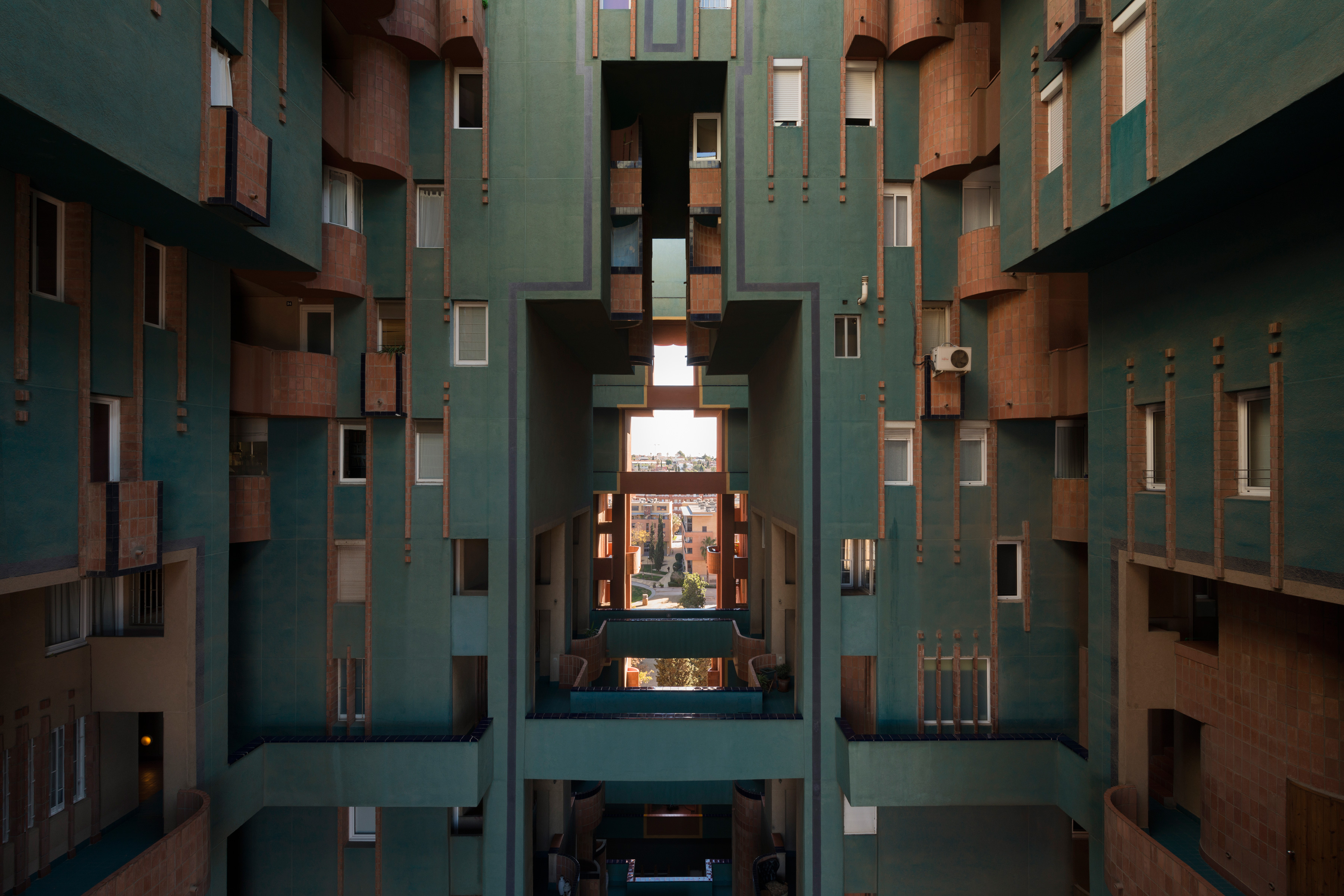 Architectural photography of Walden 7 in Barcelona by Ricardo Bofill | Dario Lanfranconi 2019